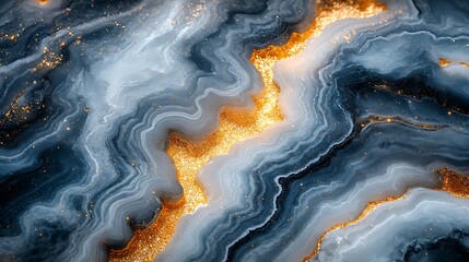 Fototapeta premium Glittering marble texture gold veins highlights elegant stunning images