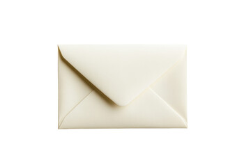 Closed Envelope Isolated on Transparent Background