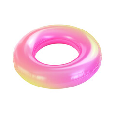 3D Lifesaver Ring isolated