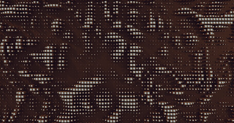 Abstract Geometric Pattern Dark Red Black and White Background With Cubes and Spheres