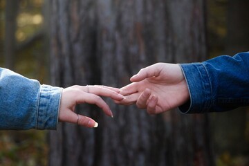 Couple Holding Hands