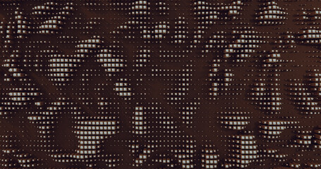 Abstract Geometric Pattern Dark Red Black and White Background With Cubes and Spheres