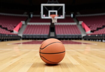 basketball in action