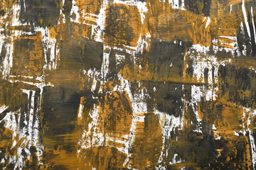 dirty art background in black and yellow color