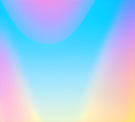 Obraz premium Glowing lines neon banner background Illumination lines Neon light background Feeling.Digital particles rainbow colors.light effect cold yellow red Background.generative ai