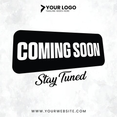 Coming Soon Announcement Banner Template