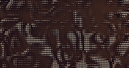 Abstract Geometric Pattern Dark Red Black and White Background With Cubes and Spheres