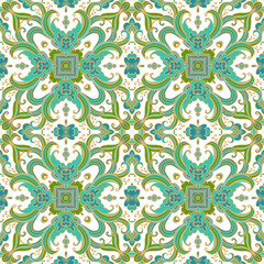 Seamless flourish laced ornament, ornamental texture,   woven  laced abstract pattern on wgite background