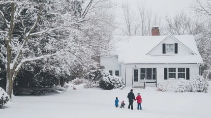 Family Fun on a Snowy Day with a Scavenger Hunt