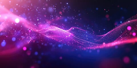 Fototapeta premium Digital Boom of Colorful Sparks