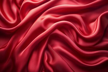 Fototapeta premium Dark ruby red plain background evoking passion intensity Ideal for bold romantic visuals