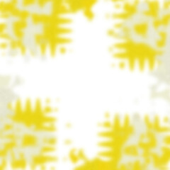 An abstract transparent psychedelic wavy vignette design element overlay.