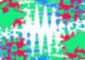 An abstract transparent psychedelic wavy vignette design element overlay.