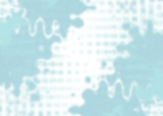 An abstract transparent psychedelic wavy vignette design element overlay.