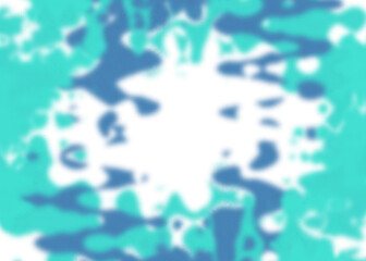 An abstract transparent psychedelic wavy vignette design element overlay.