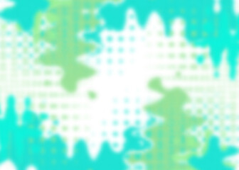 An abstract transparent psychedelic wavy vignette design element overlay.