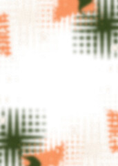 An abstract transparent psychedelic wavy vignette design element overlay.