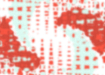 An abstract transparent psychedelic wavy vignette design element overlay.