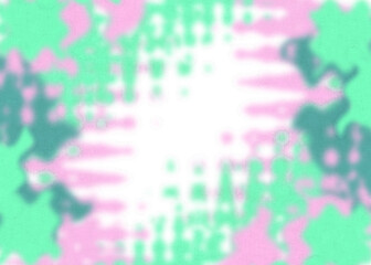 An abstract transparent psychedelic wavy vignette design element overlay.