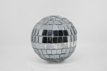 Mirror Ball Isolated on White