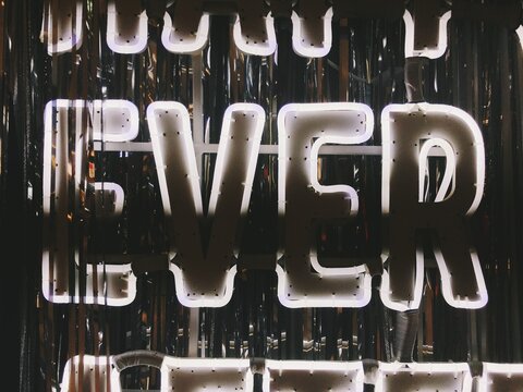 the word written in letters