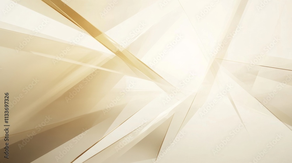 Poster dynamic geometric patterns in abstract art creative studio visual artwork bright environment unique 