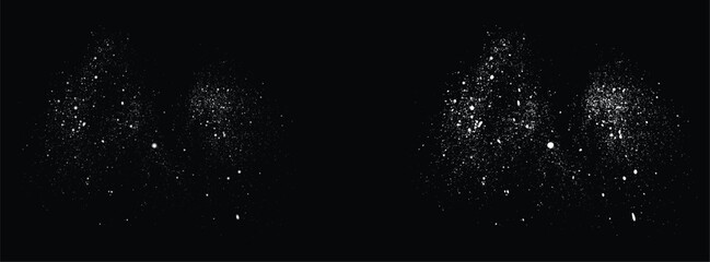 Vector editable snow flakes. Realistic falling snow winter snowflakes bokeh light effect