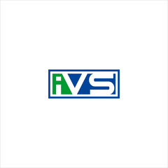 modern initial letter IVS logo .management  industry vector 
