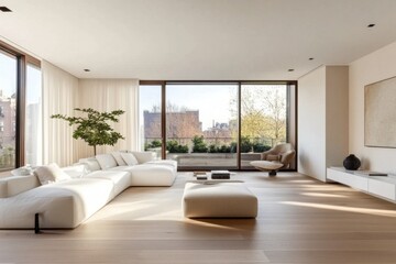 The design emphasizes openness and a bright atmosphere.