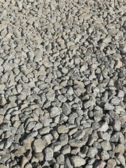 Building Material Texture with Gravel Surface