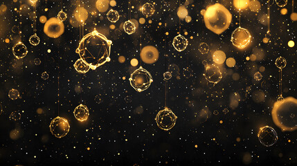 A Conceptual Exploration of Advanced Skincare and Cosmetic Innovation, Blending Organic Patterns, Bioluminescence, and Minimalist 3D Aesthetics