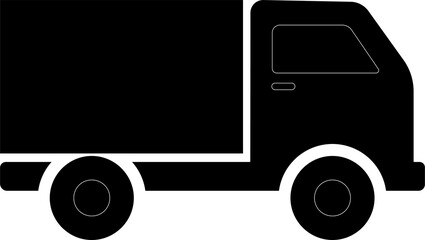 delivery truck icon vector