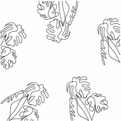 Vector cute pattern in small colorful flowers dark background seamless floral pattern