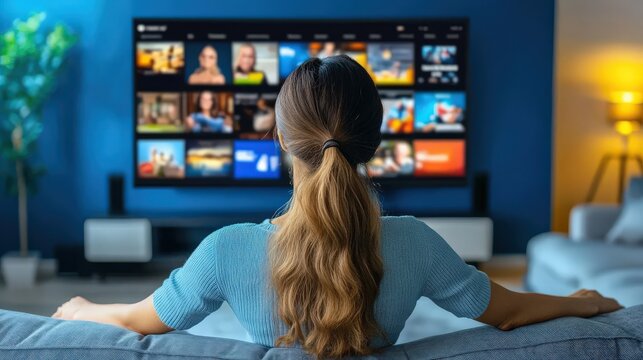 The convenience of accessing OTT media through a smart television.