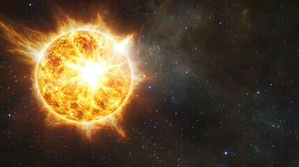 Obraz premium A Supernova Explodes In Distant Space