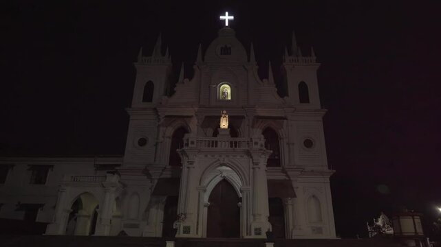 St Anthony Church. India Goa.