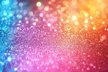 Rainbow pink color birthday glitter unicorn princess party pony background little girl invite or mermaid kid pattern fun sparkle texture