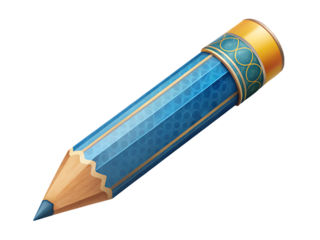Pencil 3d object