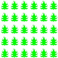christmas trees set