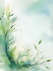 Abstract background with breeze in spring