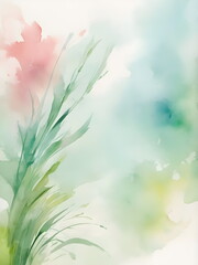 Abstract background with breeze in spring