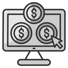 Ppc Campaign  Icon Element For Design