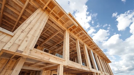 Mass timber construction Sustainable building technology, focusing on environmentally friendly materials