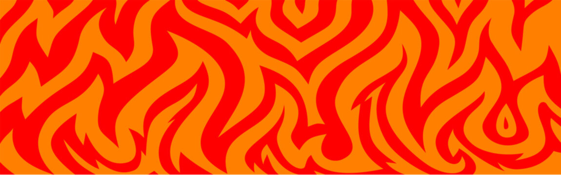Fire Background. flame Background. long banner fire background. Flame Seamless Pattern. Fire flame seamless pattern.