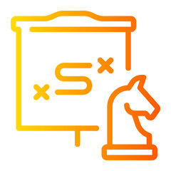 presentation gradient icon