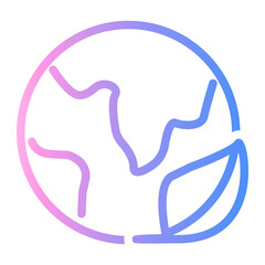 Obraz premium growth Line Gradient Icon