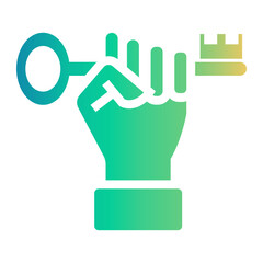 success Gradient icon