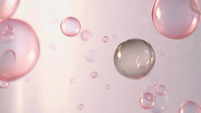 Foam and Bubbles in Bath Products: Bath foam or soap bubbles, capturing their unique patterns and rainbow reflections.