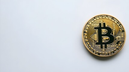 Bitcoin covering the face of the earth symbolizing itself as a global world currency