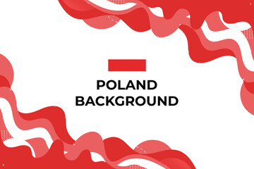Background Poland Abstrack